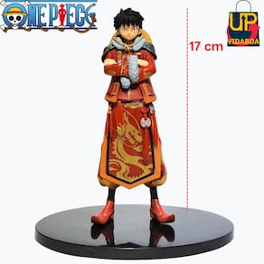 Boneco Premium One Piece - Luffy D Monkey 17cm Classico - action figure
