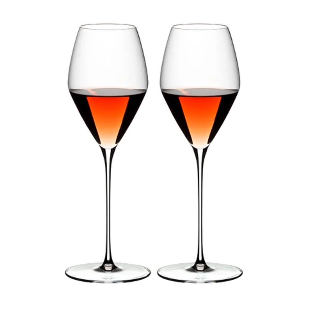 Kit 2 Taças de Cristal Riedel Veloce Rosé Espumante 347ml