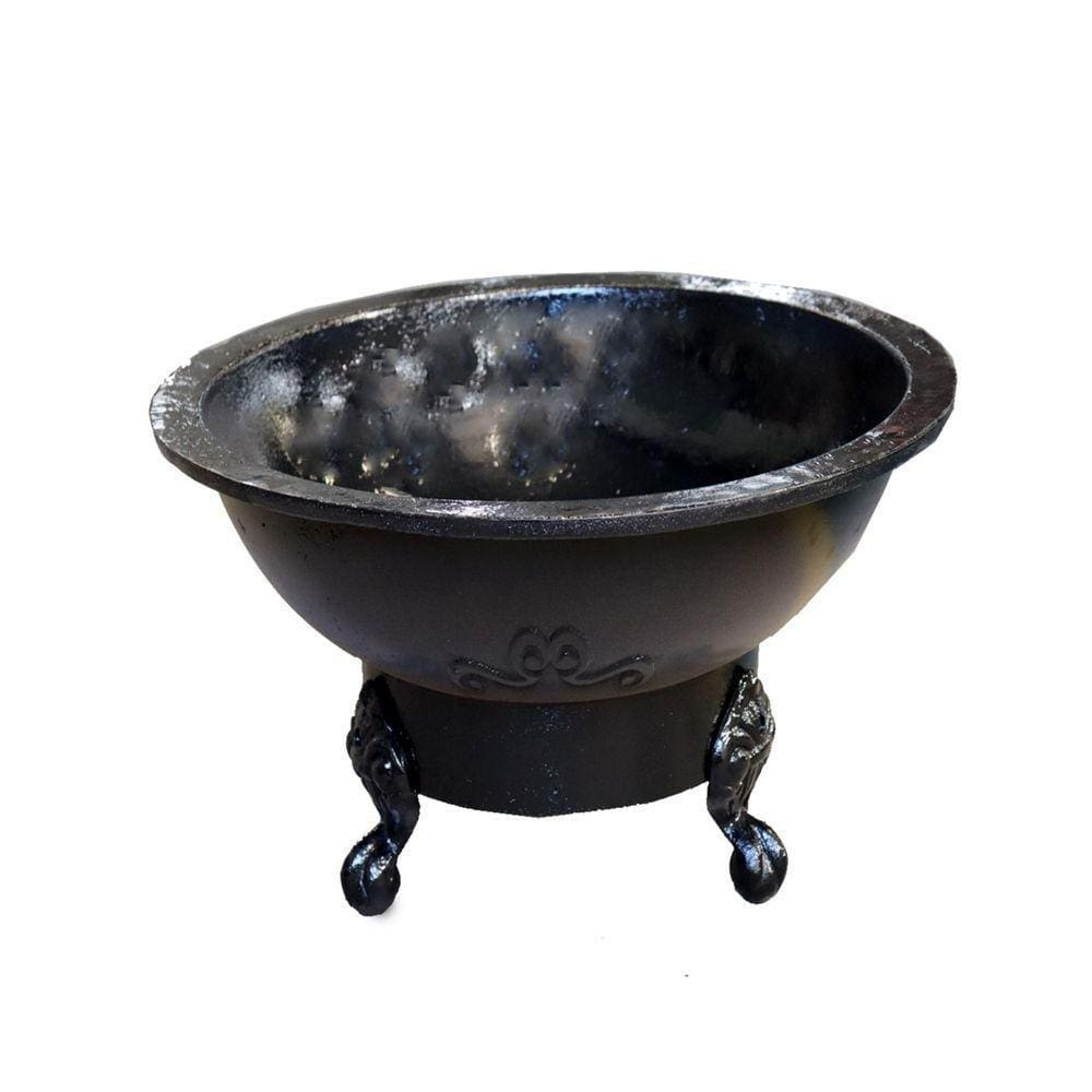 Lenheiro Lareira Braseiro Ferro Fundido Externo Jardim 107Cm