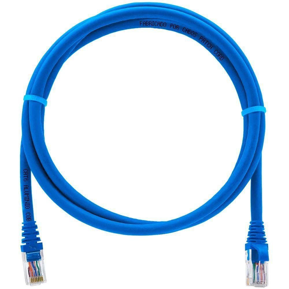 Cabo Patch Cord Cat6 Ftp - 2 Metros
