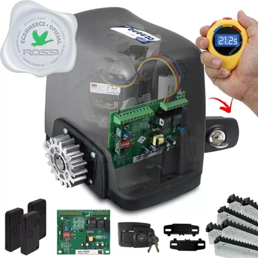 Kit Motor Rossi 1 Dz Nano Turbo 6 Crem 3 Control 600kg