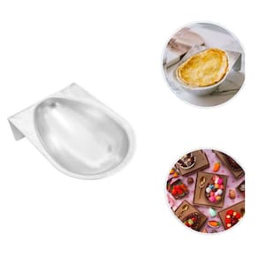 Forma Bolovo Ovo De Páscoa Pequeno 250G Aluminio - Para Chocolate Ou Massa De Bolo