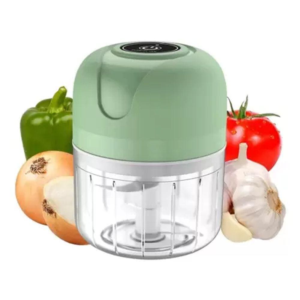 Mini Processador Moedor Triturador Eletrico Automatico Recarregável Alimentos