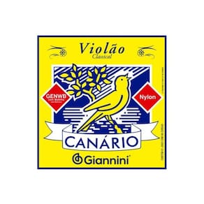 Corda De Nylon Giannini Canario Genwb6 6A Para Violao Com Bolinha