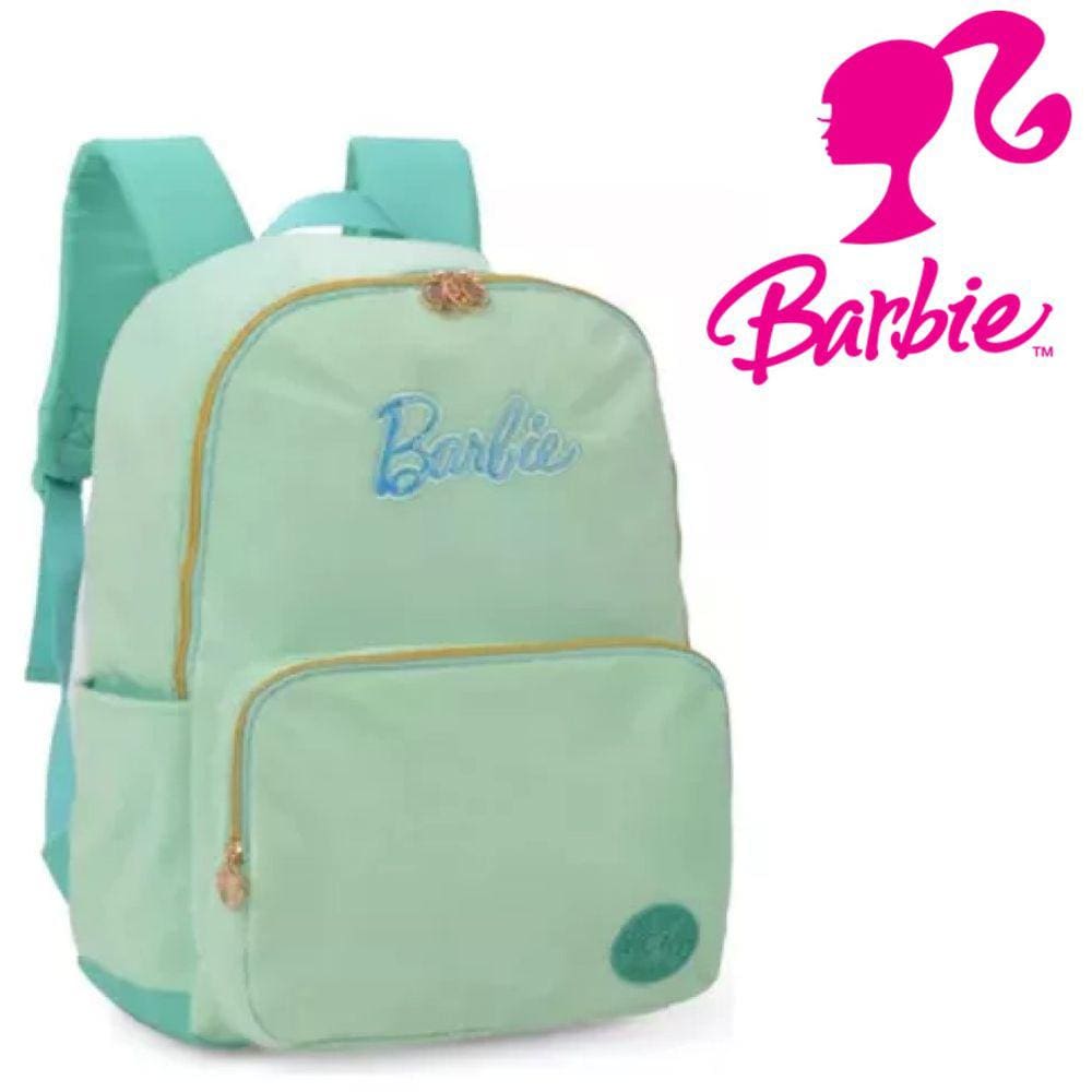 Mochila Barbie Charmosa Princesa Feminina Adulto Turquesa