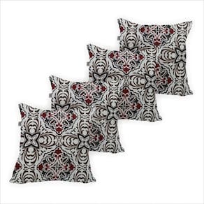 Capa De Almofada Jacquard Estampa Contemporânea