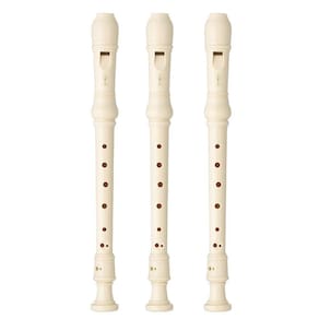 Kit 3 Flautas Doce Soprano Germânica Em C YRS-23 Yamaha