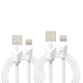 KIT Cabos USB Lightning 8 pinos 1m E 2m - CMB812WH