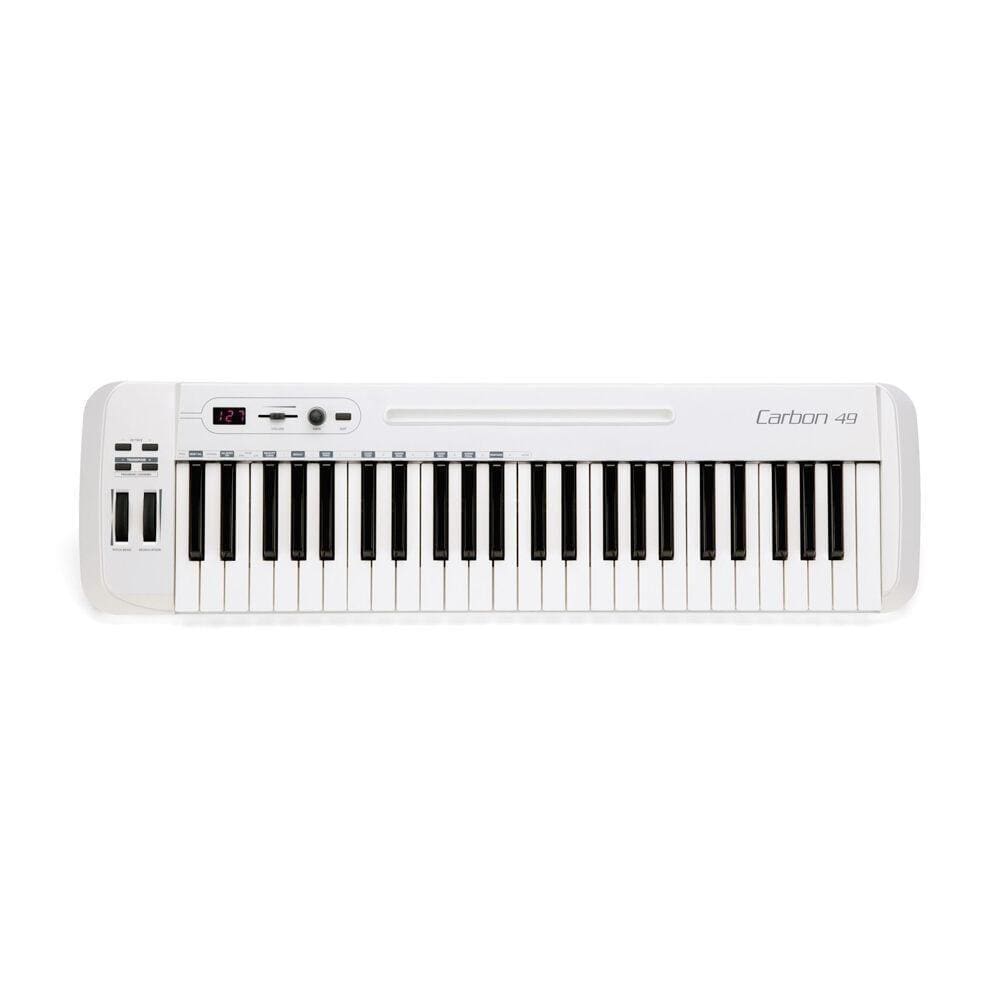 Controlador Midi Usb 49 Teclas Branco Samson Carbon 49 [f035]