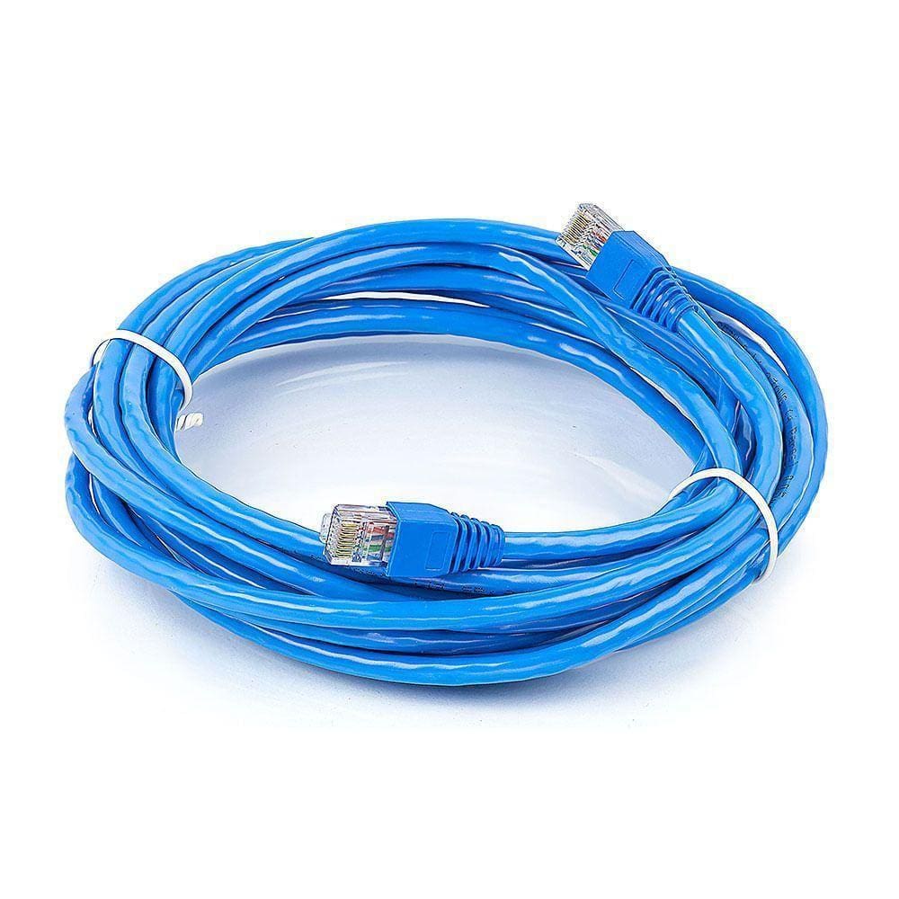 Patch Cord Cat5e Montado Azul - 2 Metros
