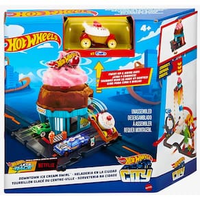 Hot Wheels Pista City Conjunto Sorveteria HTN77 Mattel