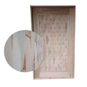 Porta Pivotante Couro Eucalipto 2,13x1,27