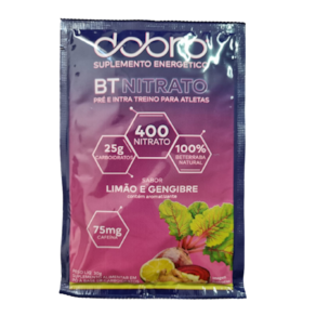 Kit 2X: BT Nitrato Limão e Gengibre Sachê Dobro 30g