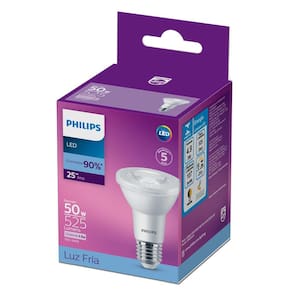 Lâmpada Led Philips PAR20 4.9W branca fria 6500K BV E27