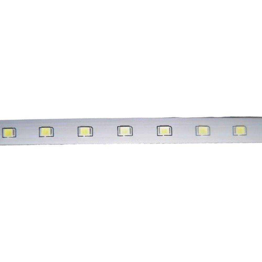 Fita De Led Branco Frio 12 Unidades Iluminaçao Decoraçao Sanca Plafon Teto Gesso Rebaixado Luz Casa