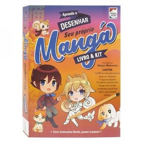 Livro & Kit: Aprenda A Desenhar Mangá