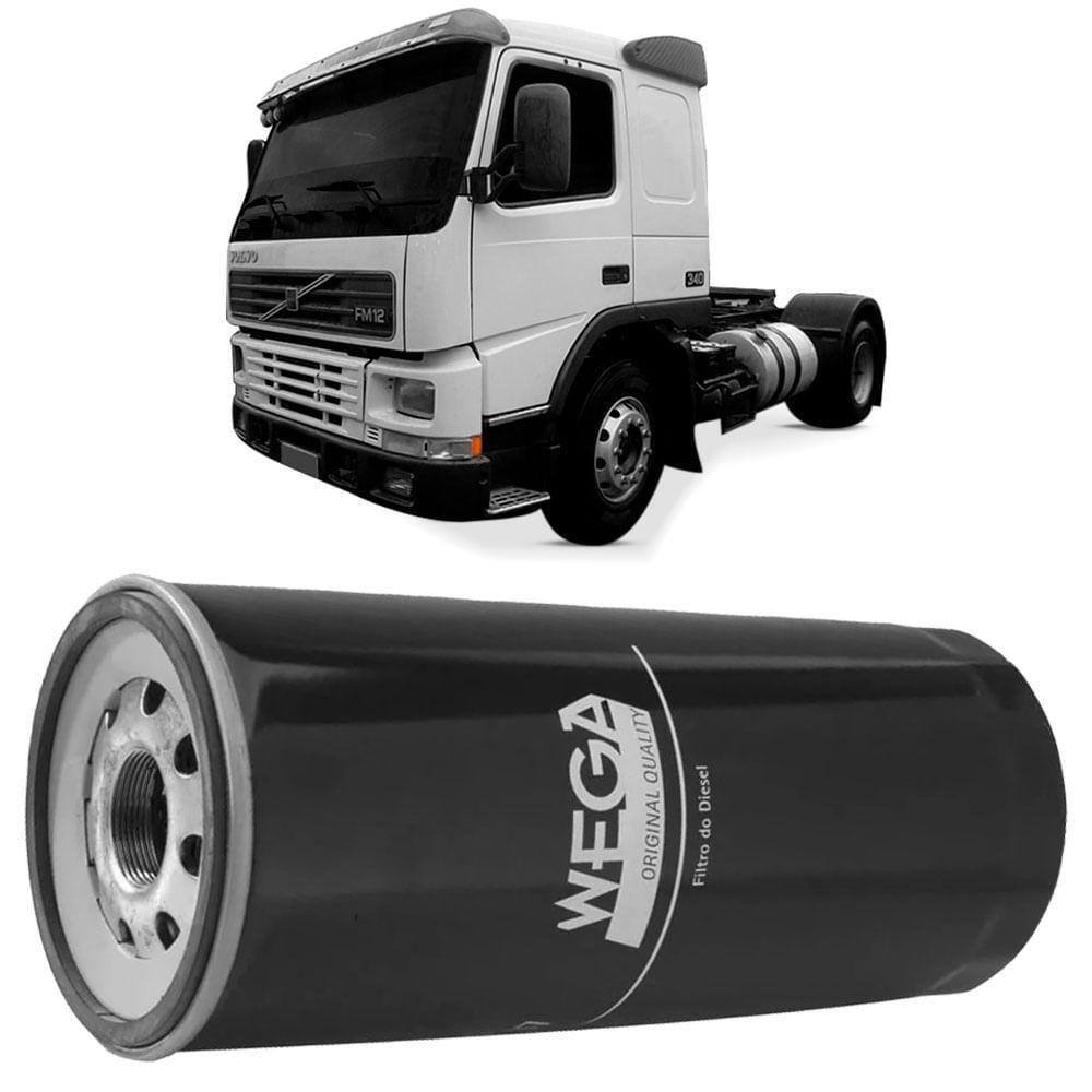 Filtro Combustível Volvo FM FMX NH12 WEGA FCD2207