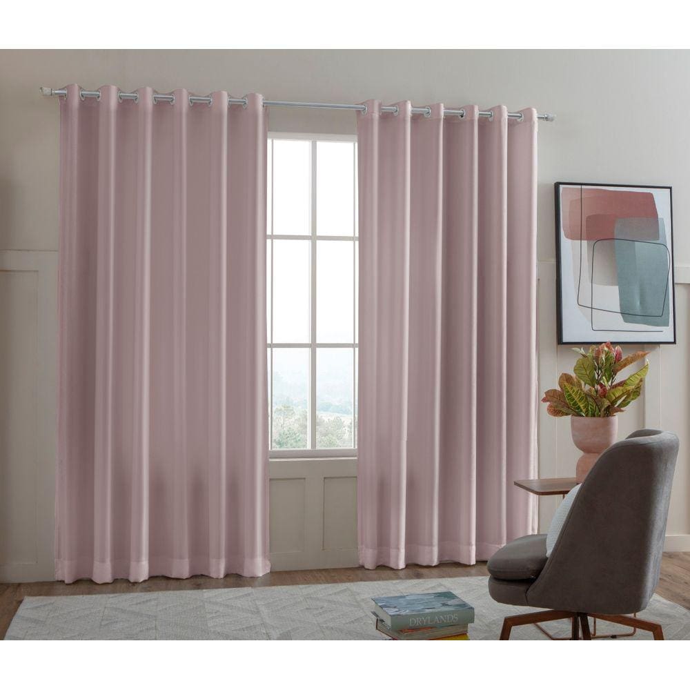 Cortina De Chiffon Para Sala Seven Têxtil Serenity 250 x 384 cm