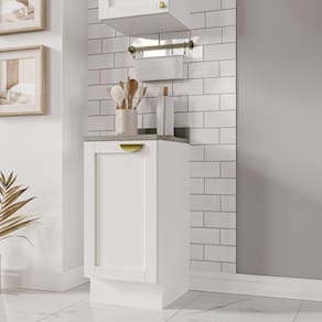 Balcão 1 Porta 40cm Arizona CabeCasa MadeiraMadeira Branco