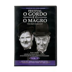 Dvd Festival O Gordo E O Magro