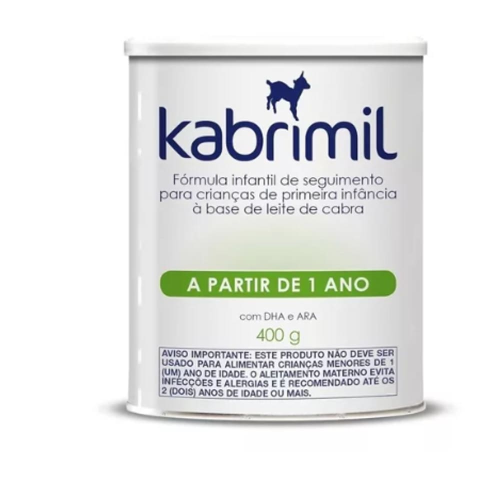 Kabrimil Fórmula Infantil P/ Criança - Leite De Cabra 400g