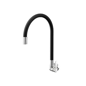 Torneira Galiflex Cromado/Preto De Parede Docol P/ Cozinha