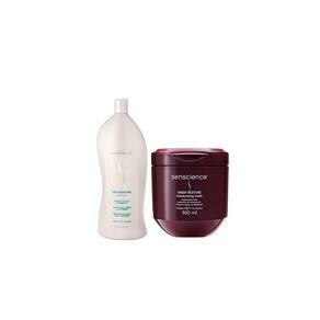Kit Senscience Silk Moisture Shampoo 1L + Máscara Inner Restore 500ml