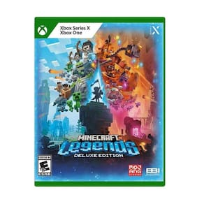 Jogo Minecraft Legends Deluxe Edition Xbox One Físico Novo