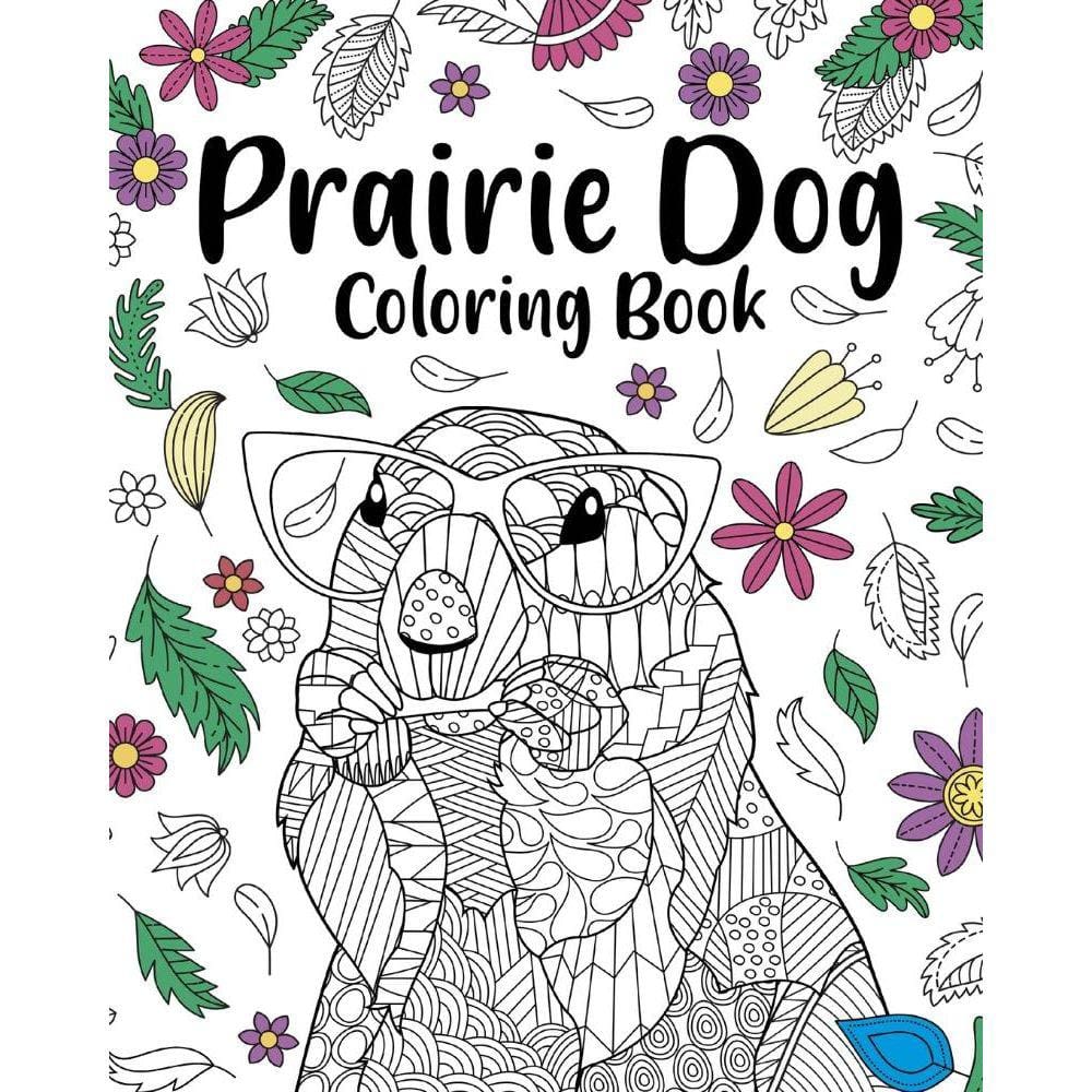 Prairie Dog Coloring Book