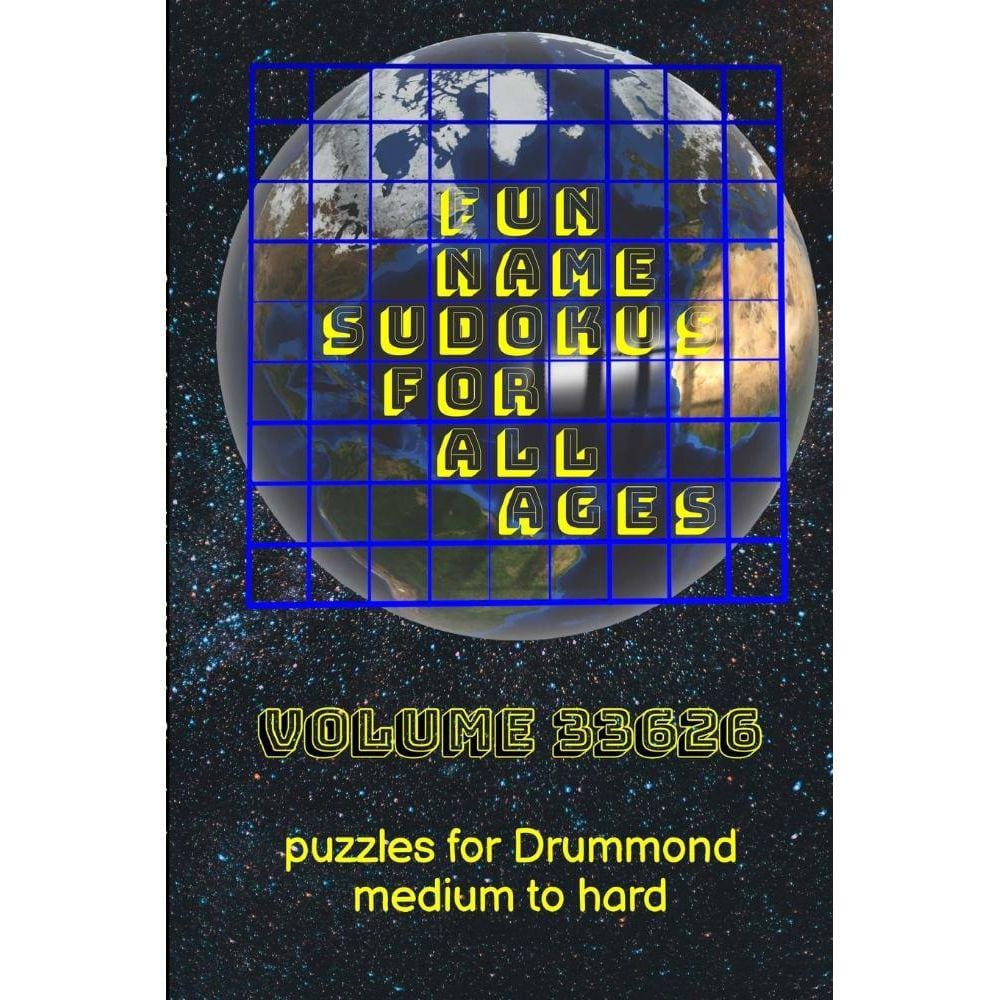 Fun Name Sudokus for All Ages Volume 33626