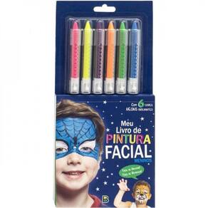 Meu Livro De Pintura Facial - Meninos
