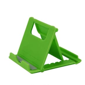 Porta Celular Suporte Para Apoiar Mesa Escritório Verde