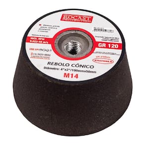 Rebolo Cônico 4 X 2 - Gr 120  242,0011  - Rocast