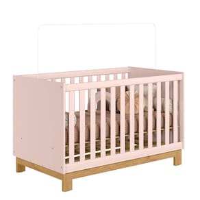 Berço Mini Cama Encantado Q01 Rosa Clique Chique