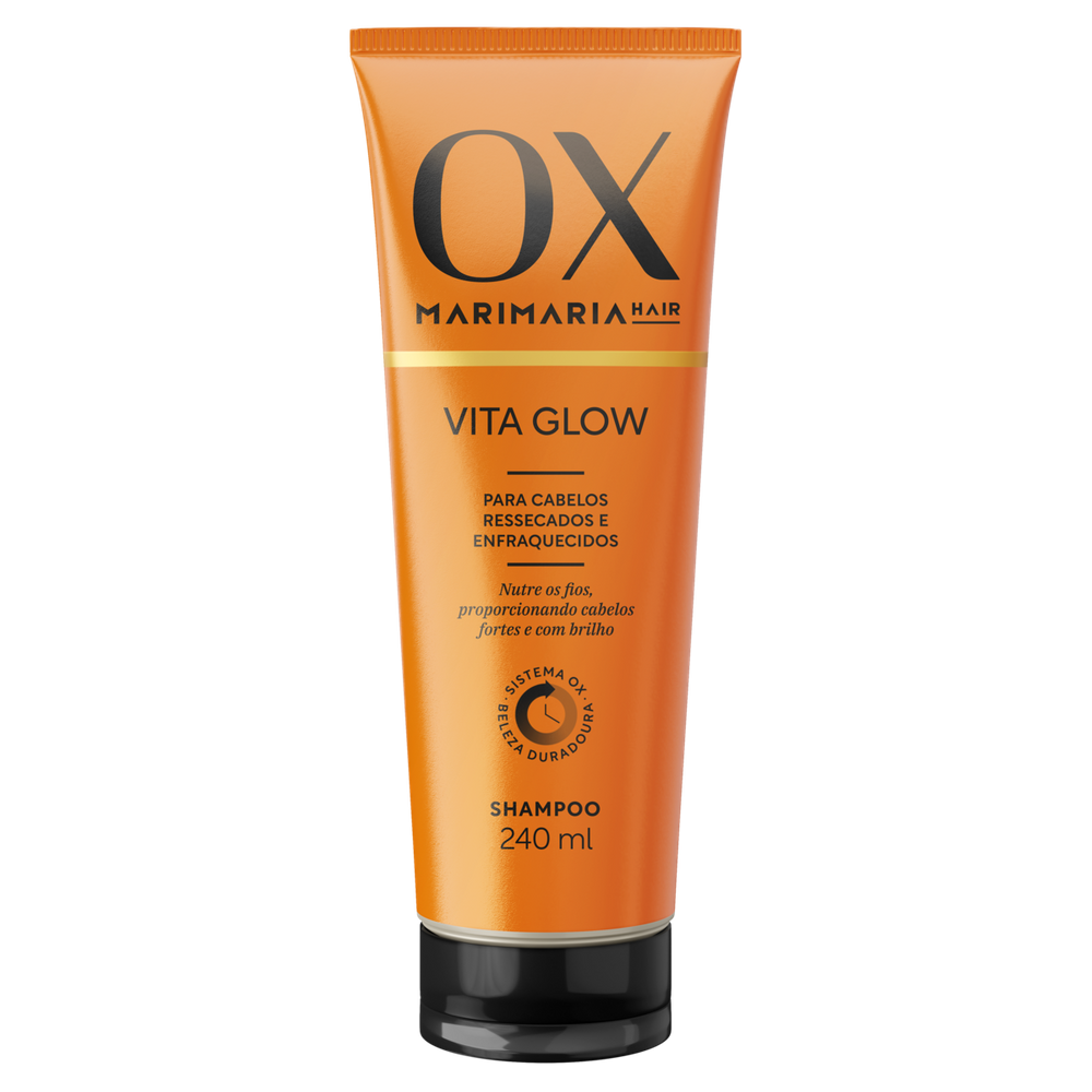 Shampoo OX Mari Maria Vita Glow com 240ml