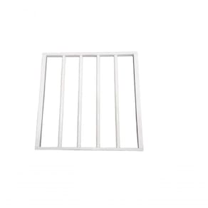 Grade De Proteção Em Alumínio Esquadrias Brasil 50x50branco [f123]