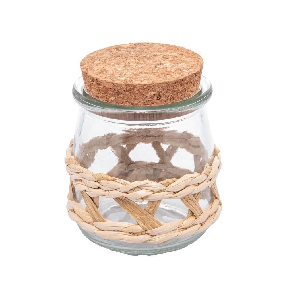 Porta Mantimento Wolff De Vidro Com Fibra Natural 190Ml