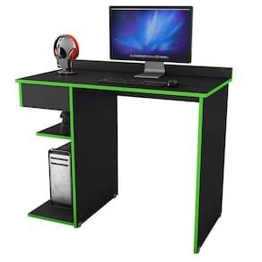 Mesa Gamer - Abx Preto/verde