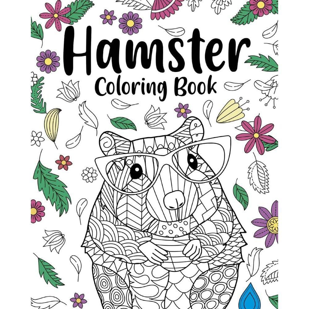 Hamster Coloring Book