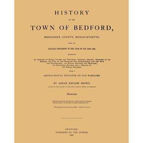 History of the Town of Bedford