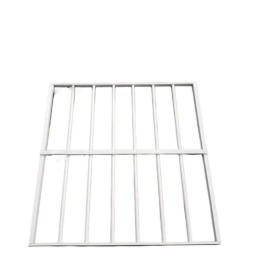 Grade De Proteção Em Alumínio Esquadrias Brasil 90x90branco [f123]