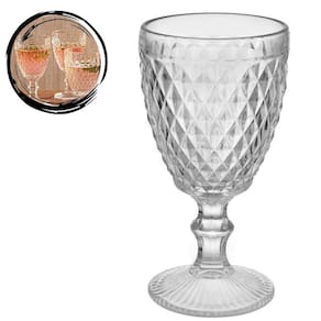 Jogo de Taças de Vidro Diamond Bico de Abacaxi 240ml