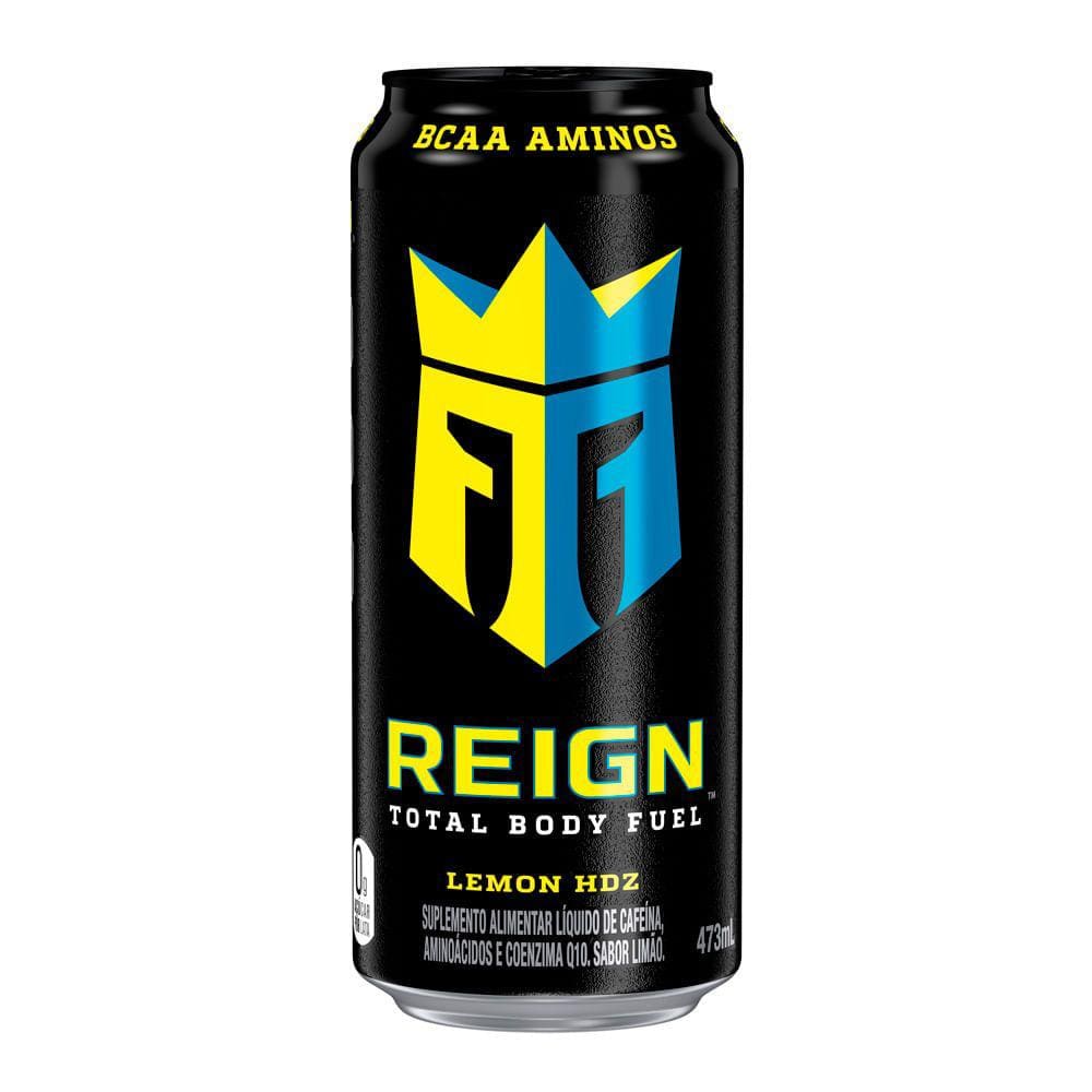 Bebida de Performance Reign Total Body Fuel Sabor Limão Zero Açúcar 473ml