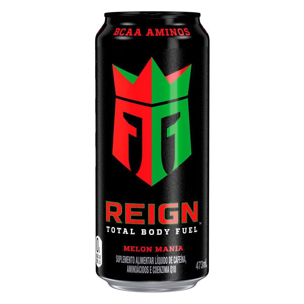 Bebida de Performance Reign Total Body Fuel Sabor Melancia Zero Açúcar 473ml