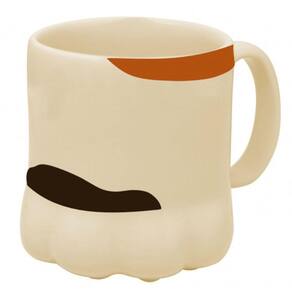 Caneca Decorativa Pata Cachorro 400ml Catarina