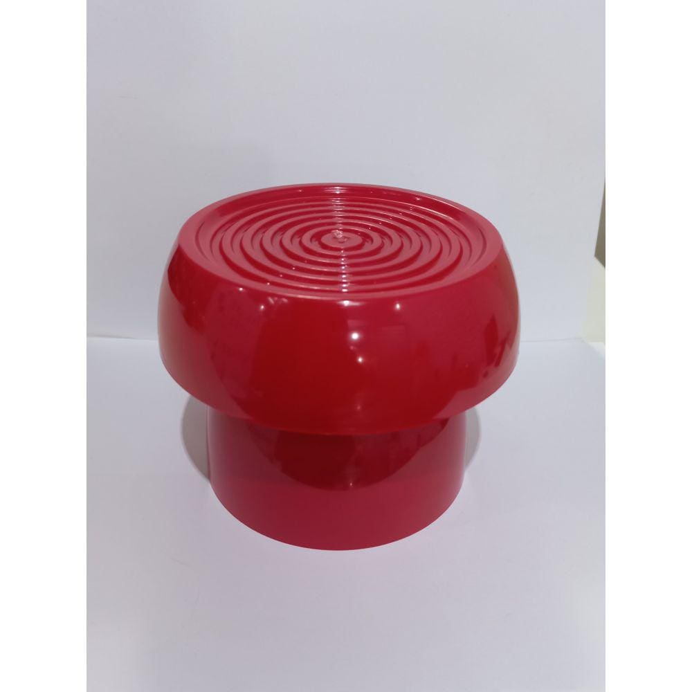 BOLEIRA MINI ALEGRA 10 CM - VERMELHA - Produfest