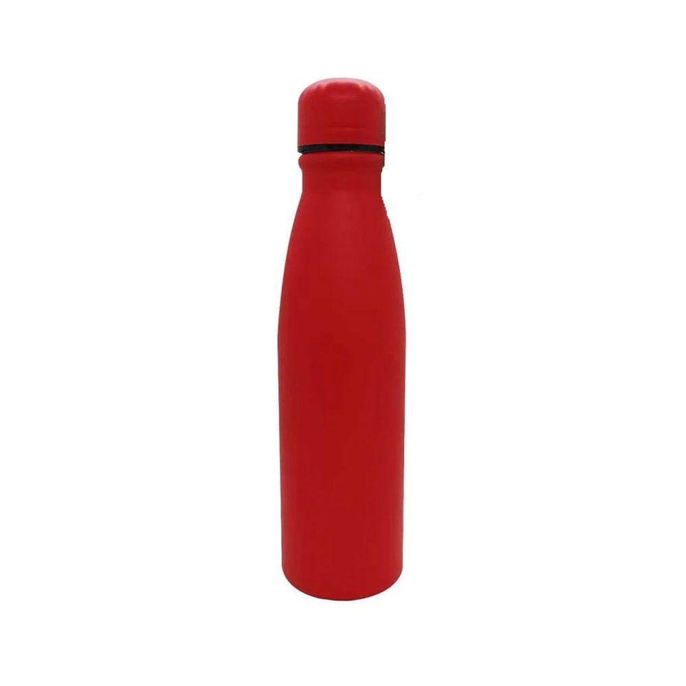 Squeeze Alumínio Personalizado 650ml Vermelha