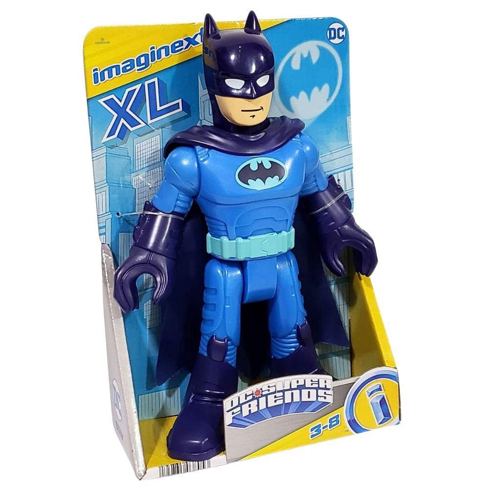 Boneco Batman SF Imaginext XL Azul Mattel HFD50