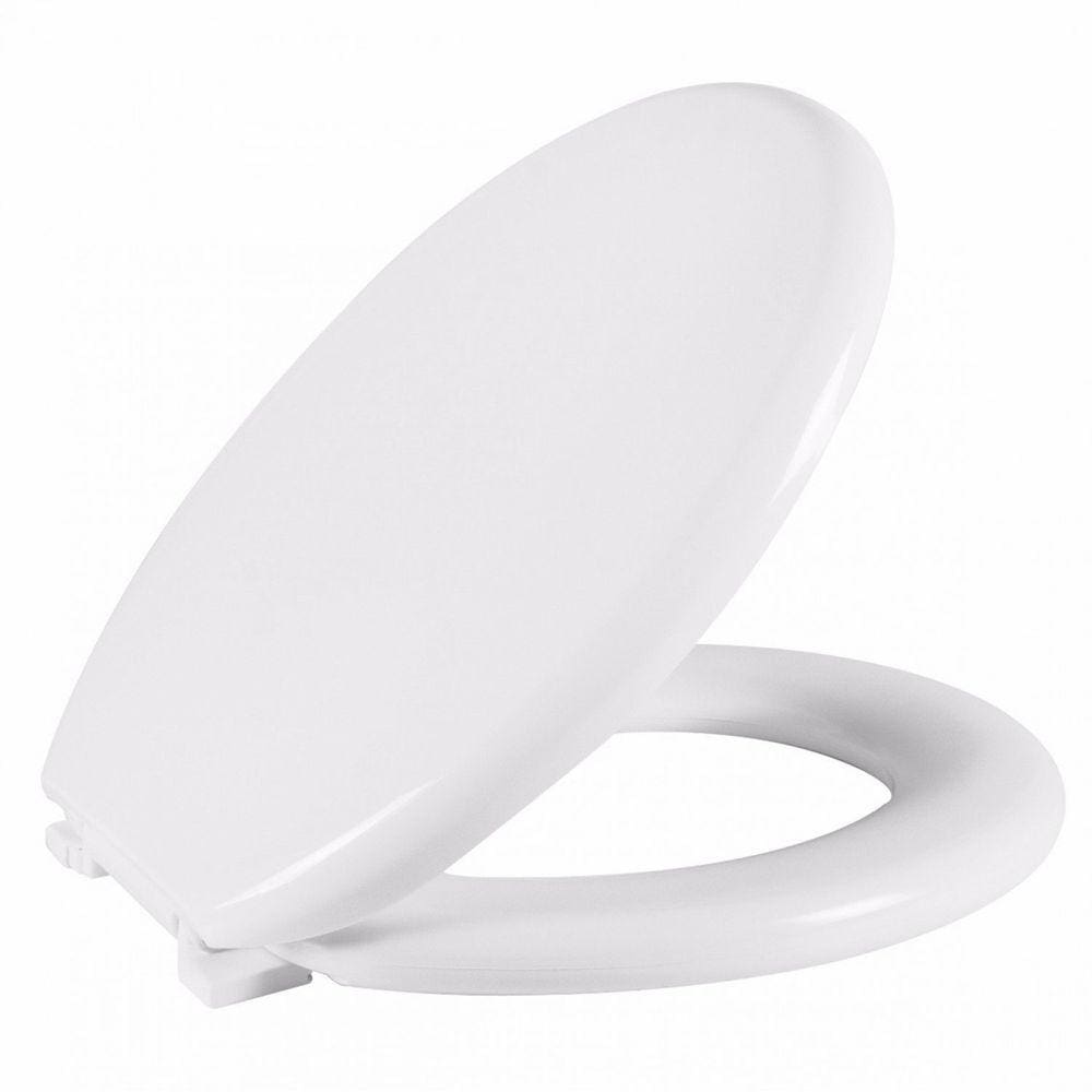 Assento Sanitário Almofadado Oval Astra Branco