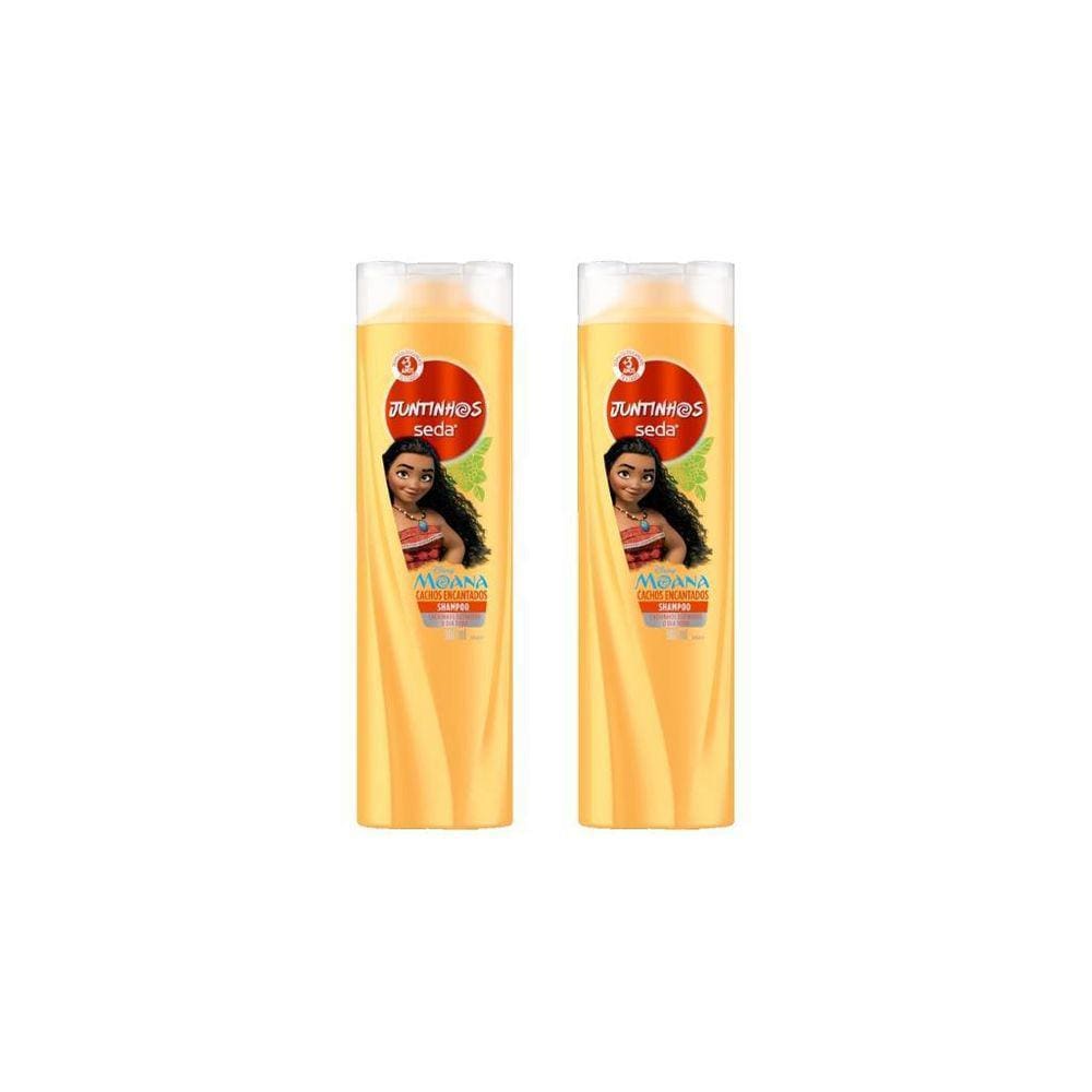 Shampoo Seda 300Ml Juntinhos Cachos Encantados-Kit C/2Un